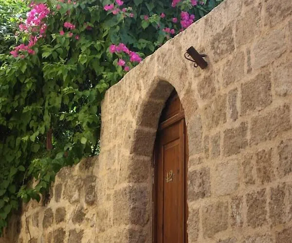 Serene House,beautiful Garden In Old Town * Родос